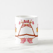 Spring Robin Bird Cherry Blossom Tasse (Mittel)