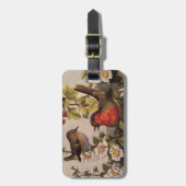 Spring Robin Birds Red Vogelbeobachtung Gepäckanhänger (Vorderseite vertikal)