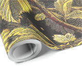 Spring Robin Birds Red Vogelbeobachtung Geschenkpapier (Rolleneckpunkt)