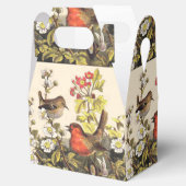 Spring Robin Birds Red Vogelbeobachtung Geschenkschachtel (Geöffnet)