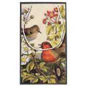 Spring Robin Birds Red Vogelbeobachtung Kleine Geschenktüte (Rückseite)