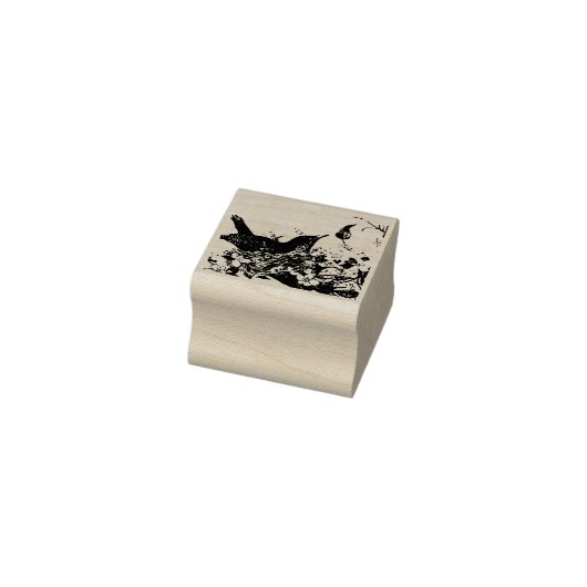 Spring Robin Gummistempel (Stempel)