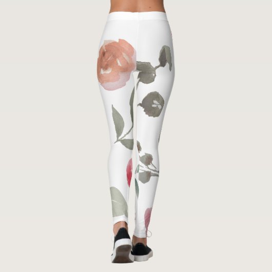 SPRING-ROSE LEGGINGS (Rückseite)