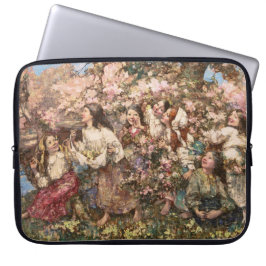 Spring Roundelay (von Edward Atkinson Hornel) Laptopschutzhülle