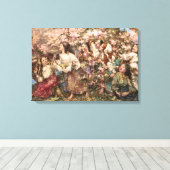Spring Roundelay (von Edward Atkinson Hornel) Leinwanddruck (Insitu (Holzboden))