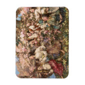 Spring Roundelay (von Edward Atkinson Hornel) Magnet (Vertikal)