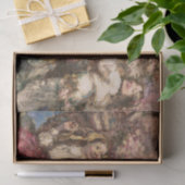 Spring Roundelay (von Edward Atkinson Hornel) Seidenpapier (Geschenk)