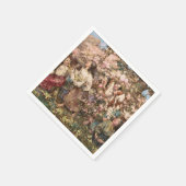 Spring Roundelay (von Edward Atkinson Hornel) Serviette (Ecke)
