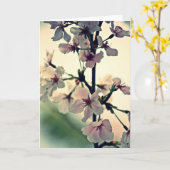 Spring’s Delicate Dance Karte (Gelbe Blume)