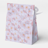 Spring Sakura Cherry Blossom Wrapping Paper Geschenkschachtel (Rückseite)