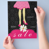 Spring Sale Flyer Fashion Shoes (Hand)