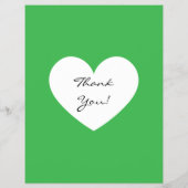 Spring Sale Jewelry Green White Heart Flyer (Hinten)