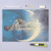 Spring Scattering Stars (1927) von Edwin Blashfiel Seidenpapier (Handwerk)