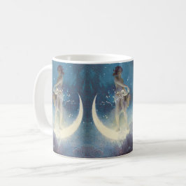 Spring Scattering Stars vintage illustration Kaffeetasse