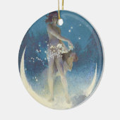 Spring Scattering Stars vintage illustration Keramik Ornament (Links)