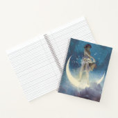 Spring Scattering Stars vintage illustration Notizblock (Innenseite)