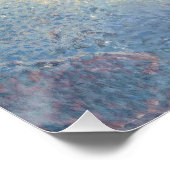 Spring Scattering Stars vintage illustration Poster (Ecke)