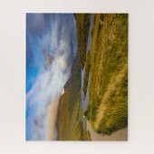 Spring Scottish Mountain Lake Landscape Highlands Puzzle (Vertikal)