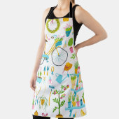 Spring seamless pattern in simple hand-drawn carto schürze (InSitu)
