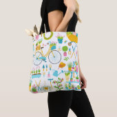 Spring seamless pattern in simple hand-drawn carto tasche (Von Nahem)