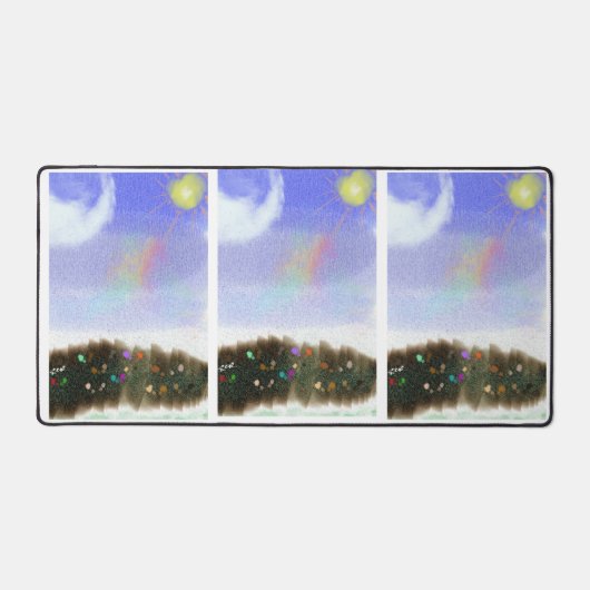 Spring Shower's Display Desk Mat Schreibtischunterlage (Vorderseite)