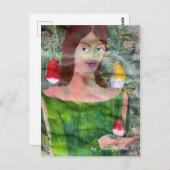 Spring Siren Postkarte (Vorne/Hinten)