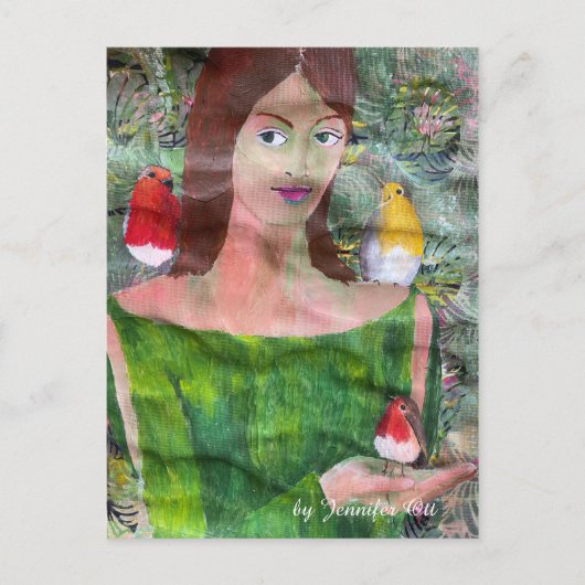 Spring Siren Postkarte (Vorderseite)