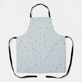 Spring Sky Japanese Cherry Blossom Floral Pattern Schürze (Vorderseite)