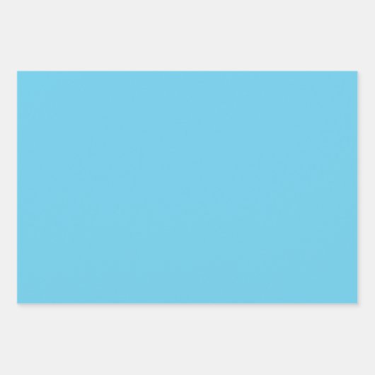 Spring Sky - Lavendel, Blau & Gelb Geschenkpapier Set (Vorderseite 2)