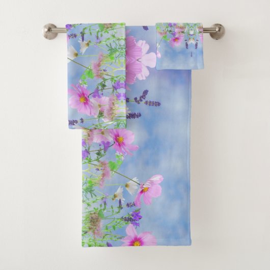 Spring Sky Mix n Match Badhandtuch Set (Insitu)