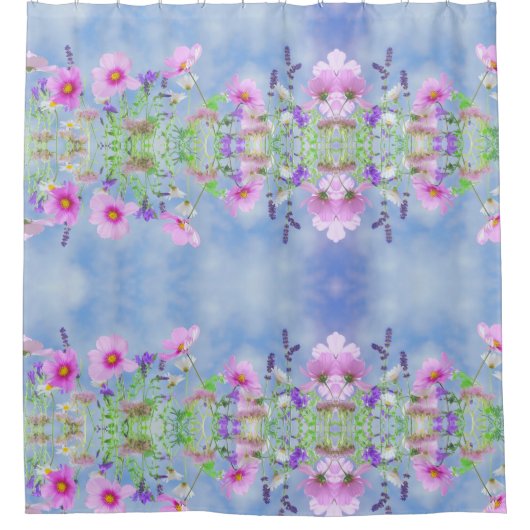 Spring Sky Mix n Match Duschvorhang (Vorderseite)