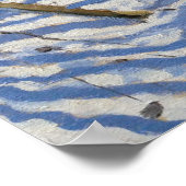 Spring Snow Newhaven Derbyshire 2008 Poster (Ecke)