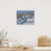 Spring Snow Newhaven Derbyshire 2008 Poster (Küche)