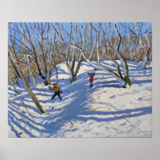 Spring Snow Newhaven Derbyshire 2008 Poster (Vorne)