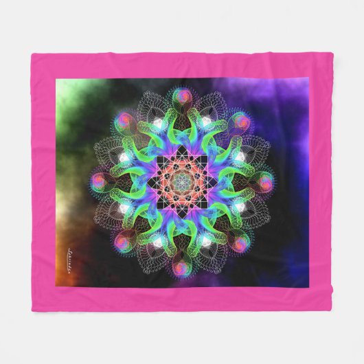 Spring Song Fleecedecke (Vorderseite (Horizontal))