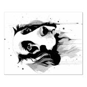 Spring Spaniel Briefmarke Gummistempel (Prägung)