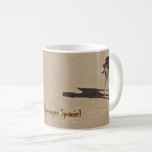 Spring Spaniel Tasse (VorderseiteRechts)
