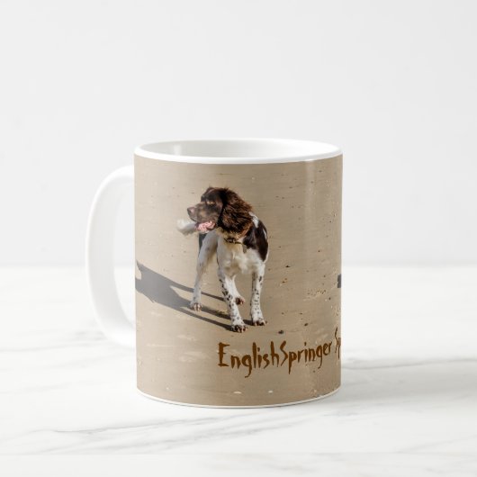 Spring Spaniel Tasse (Vorderseite Links)
