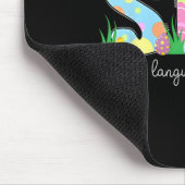 Spring Speech Sprachpathologe Ostersonne Sl Mousepad (Ecke)