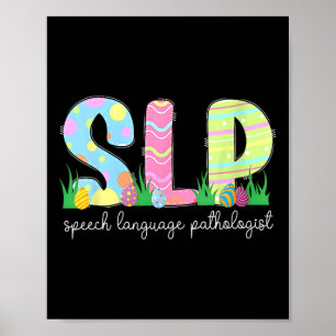 Spring Speech Sprachpathologe Ostersonne Sl Poster
