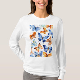 "Spring Splendor: Butterfly Womens T - Shirt| T-Shirt