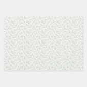 Spring Sprigs Muted Sage - Neutral Geschenkpapier Set (Vorderseite 2)