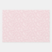 Spring Sprigs Neutral - Blush Pink Geschenkpapier Set (Vorderseite)