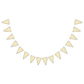 Spring Sprigs Neutral - Buttercreme Wimpelkette (Alle)