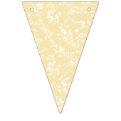 Spring Sprigs Neutral - Buttercreme Wimpelkette (Dritte Fahne)