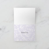 Spring Sprigs Neutral - Dusty Lavender Dankeskarte (Innenseite)