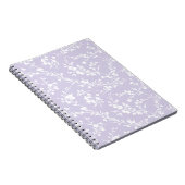 Spring Sprigs Neutral - Staub Lavendel Notizblock (Rechte Seite)