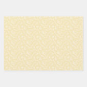 Spring Springs Neutral - Buttercreme Geschenkpapier Set (Vorderseite 2)
