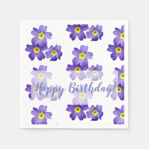 Spring Sprung Birthday Napkins Serviette
