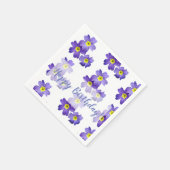 Spring Sprung Birthday Napkins Serviette (Ecke)